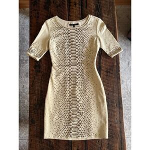 BCBG Maxazria Beige colored Dress, Size XS Not For Sale/Do not buy